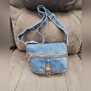 Denim Crossbody Bag/Purse